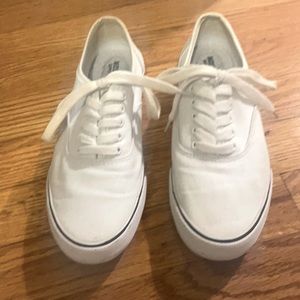 Mossimo White Sneakers • Size 7 • Only worn twice